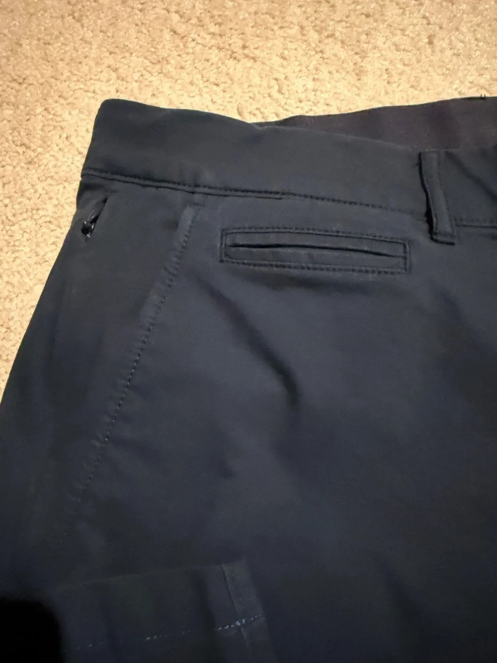 J. Crew Men's Navy Tech Pant. 770 Straight